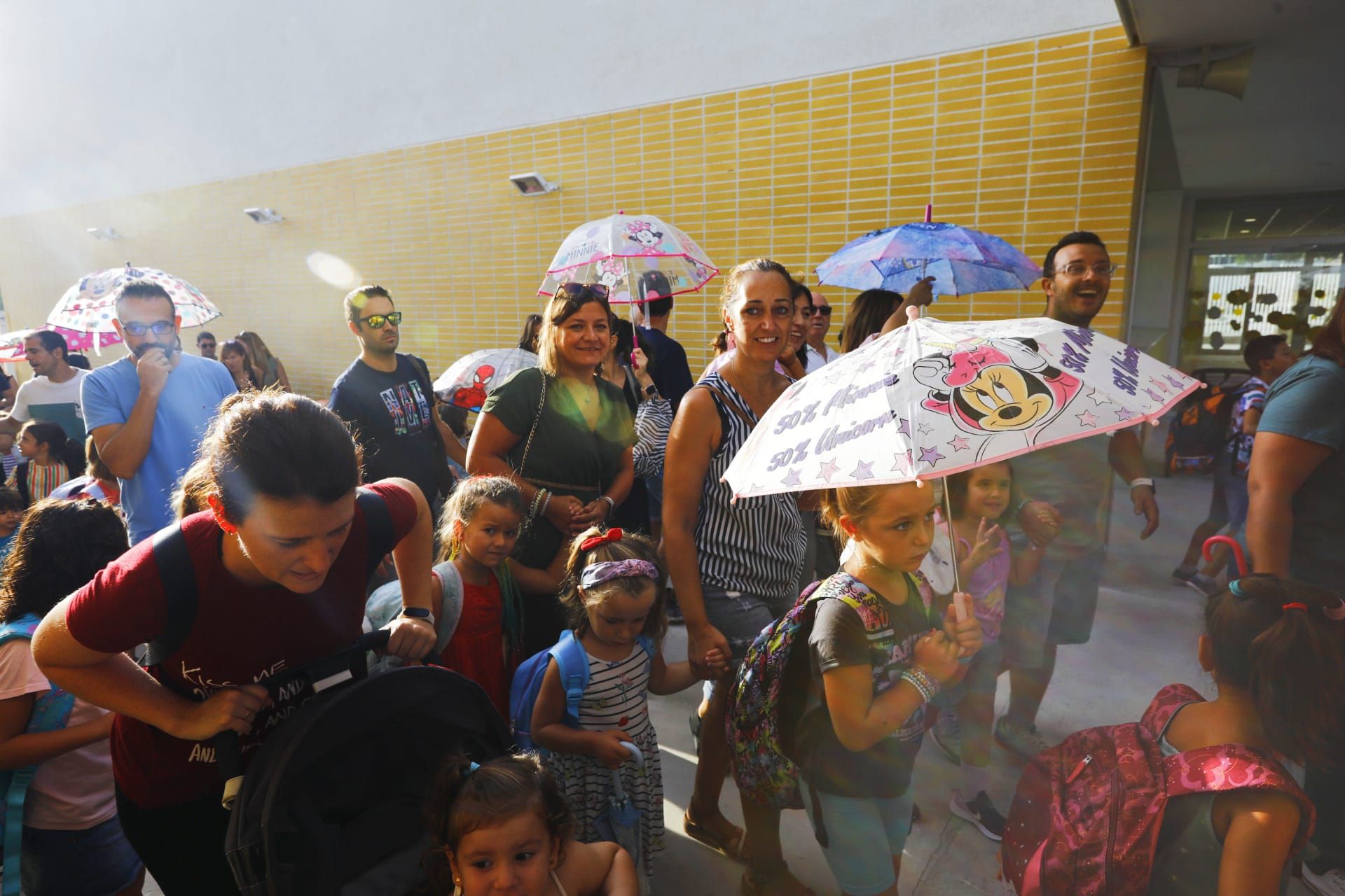 Así se ha vivido la vuelta al cole en el María Zambrano de Zaragoza