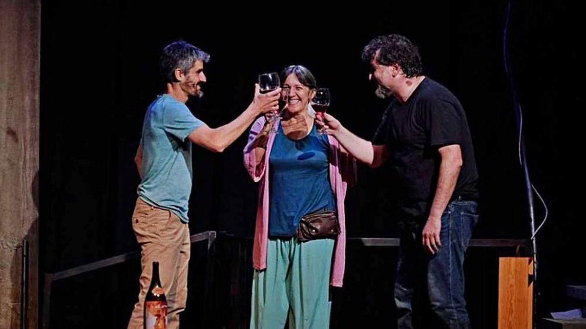 Protagonistas de la obra de teatro. | Cedida