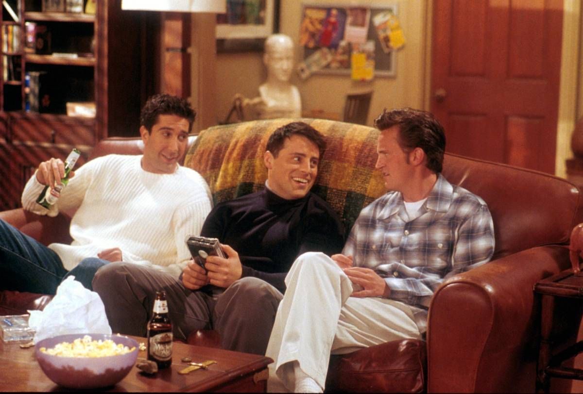 David Schwimmer, Matt LeBlanc y Matthew Perry, los protagonistas masculinos de 'Friends'