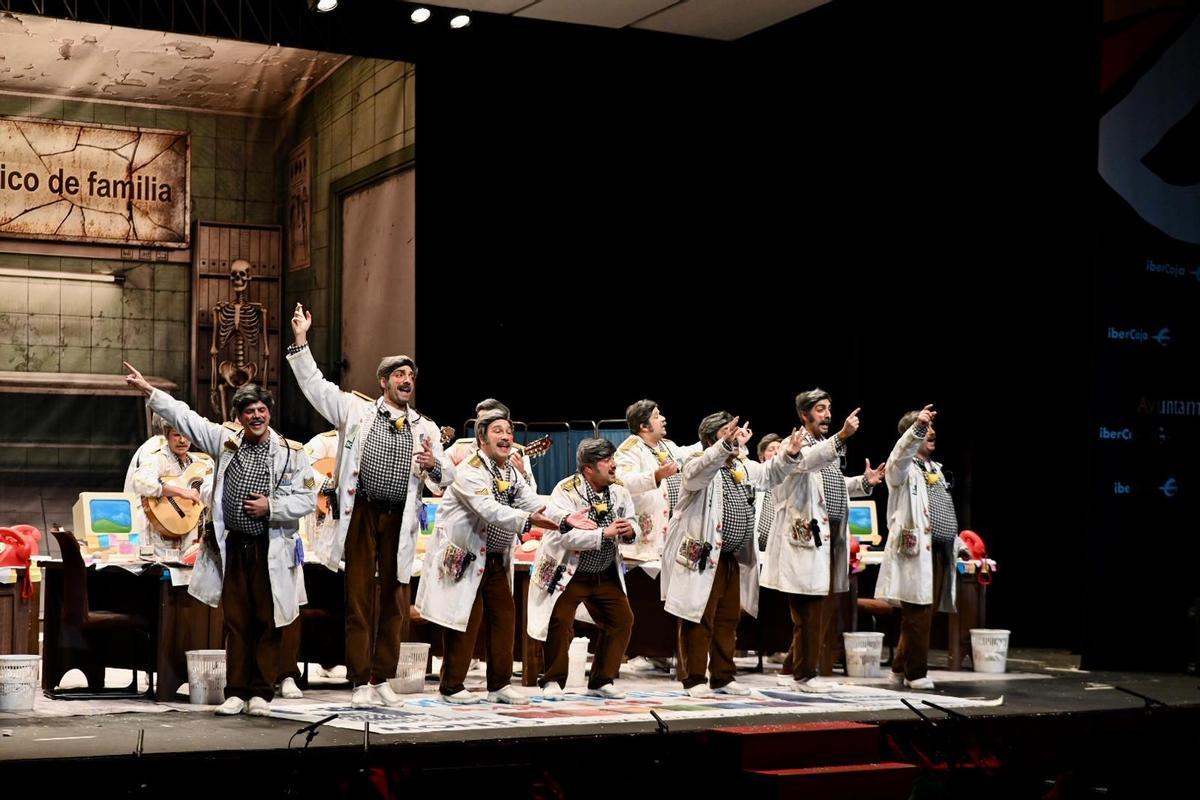 Los Camballotas durante la Gran Final del Comba 2026.