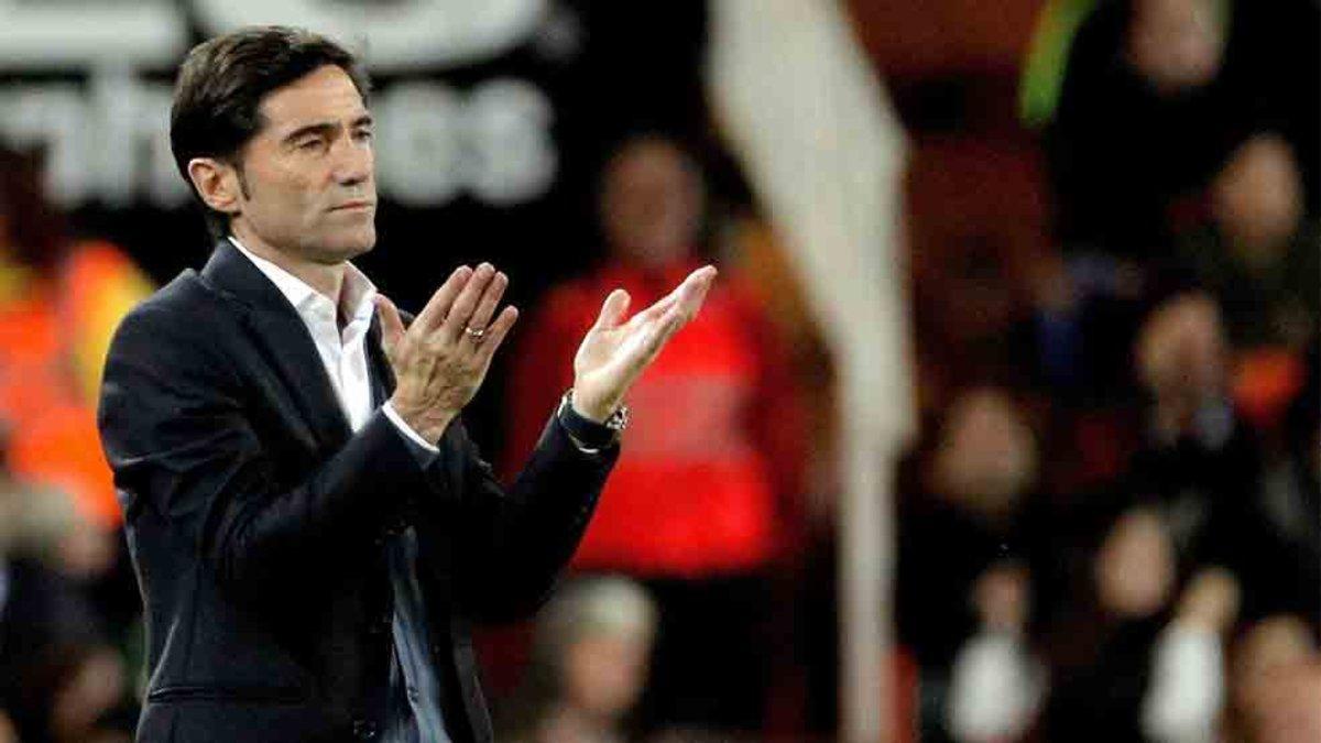 Marcelino no pasa por un buen momento en el Valencia