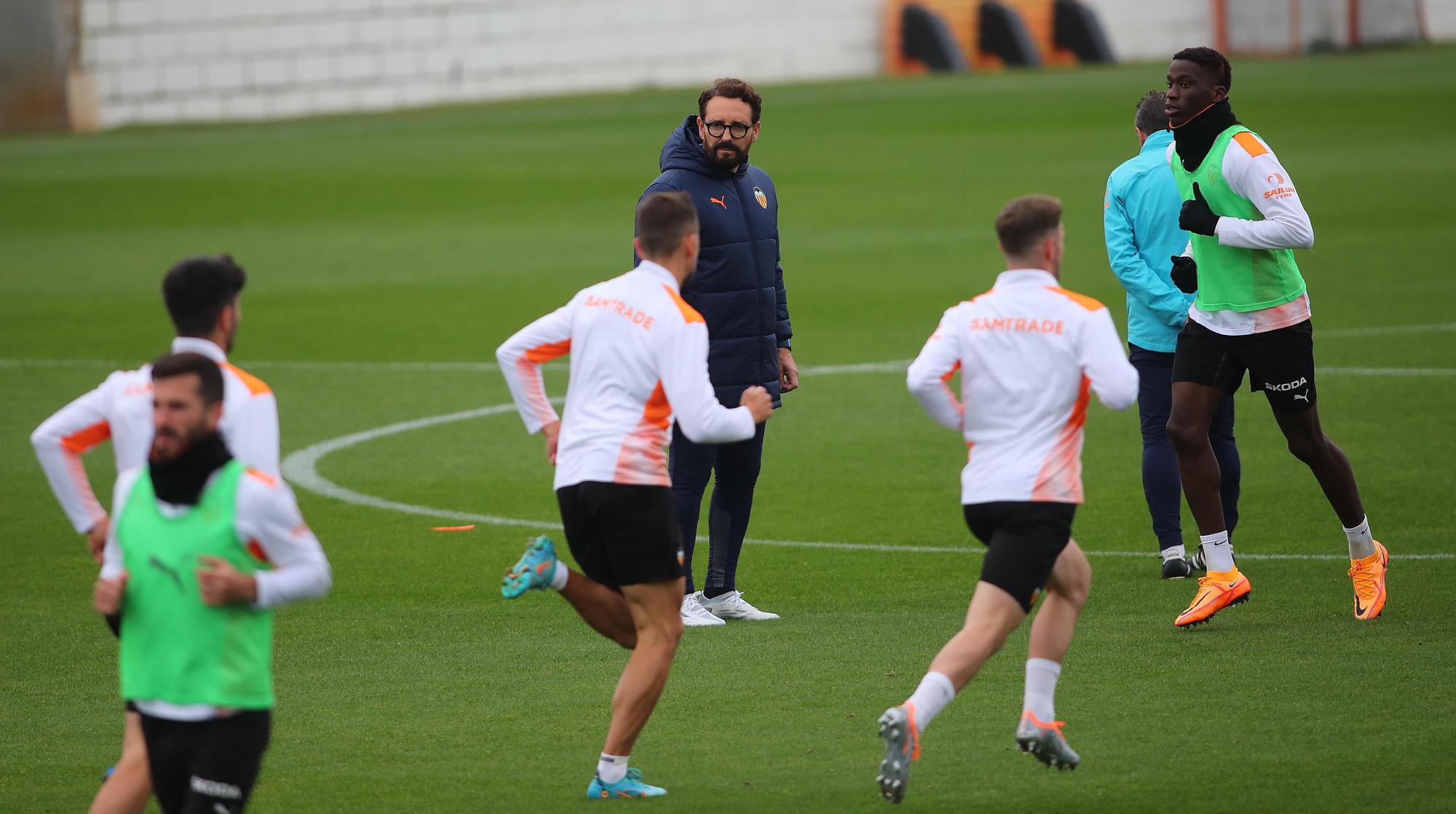 Así ha sido el entrenaiento de hoy del Valencia CF