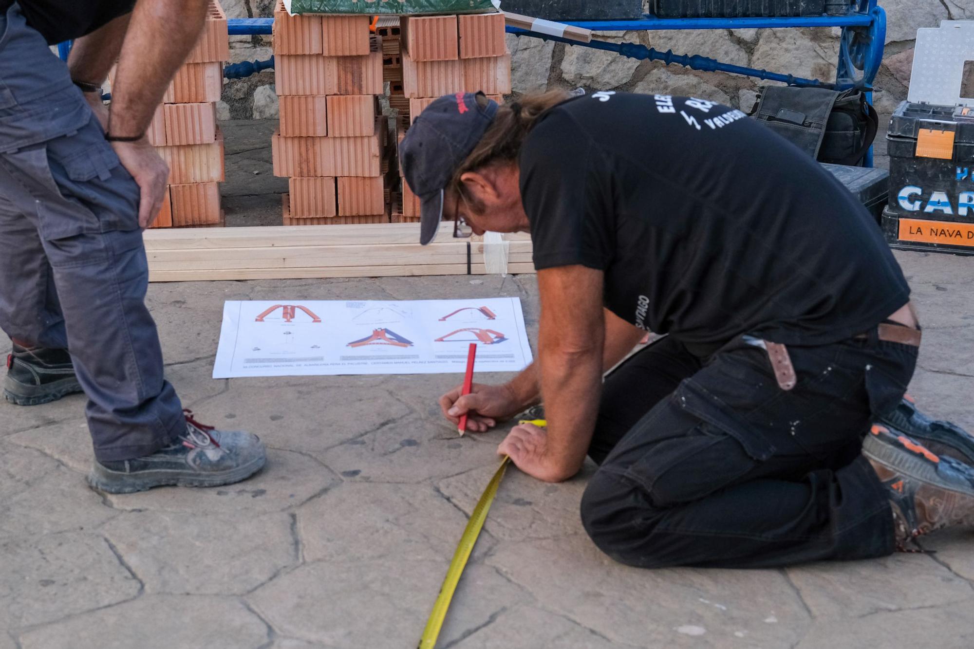 El Concurso Nacional de Albañilería 'Peña El Palustre', en imágenes