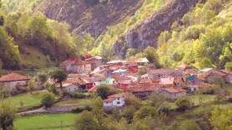 Barrio de La Aldea en Sobrefoz.