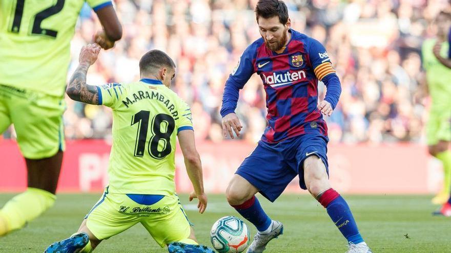 Póquer de Messi contra el Eibar (5-0)