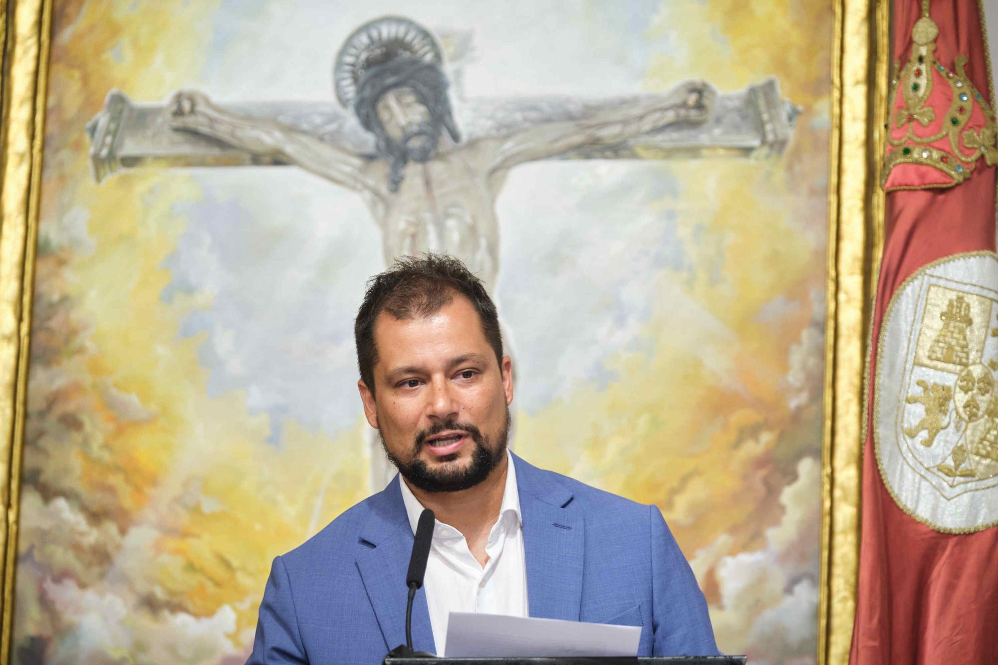 Acto de presentación del cartel y programa de las Fiestas del Cristo de La Laguna