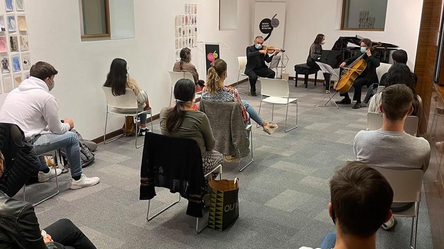 Un recital de música en el Instituto Gil-Albert