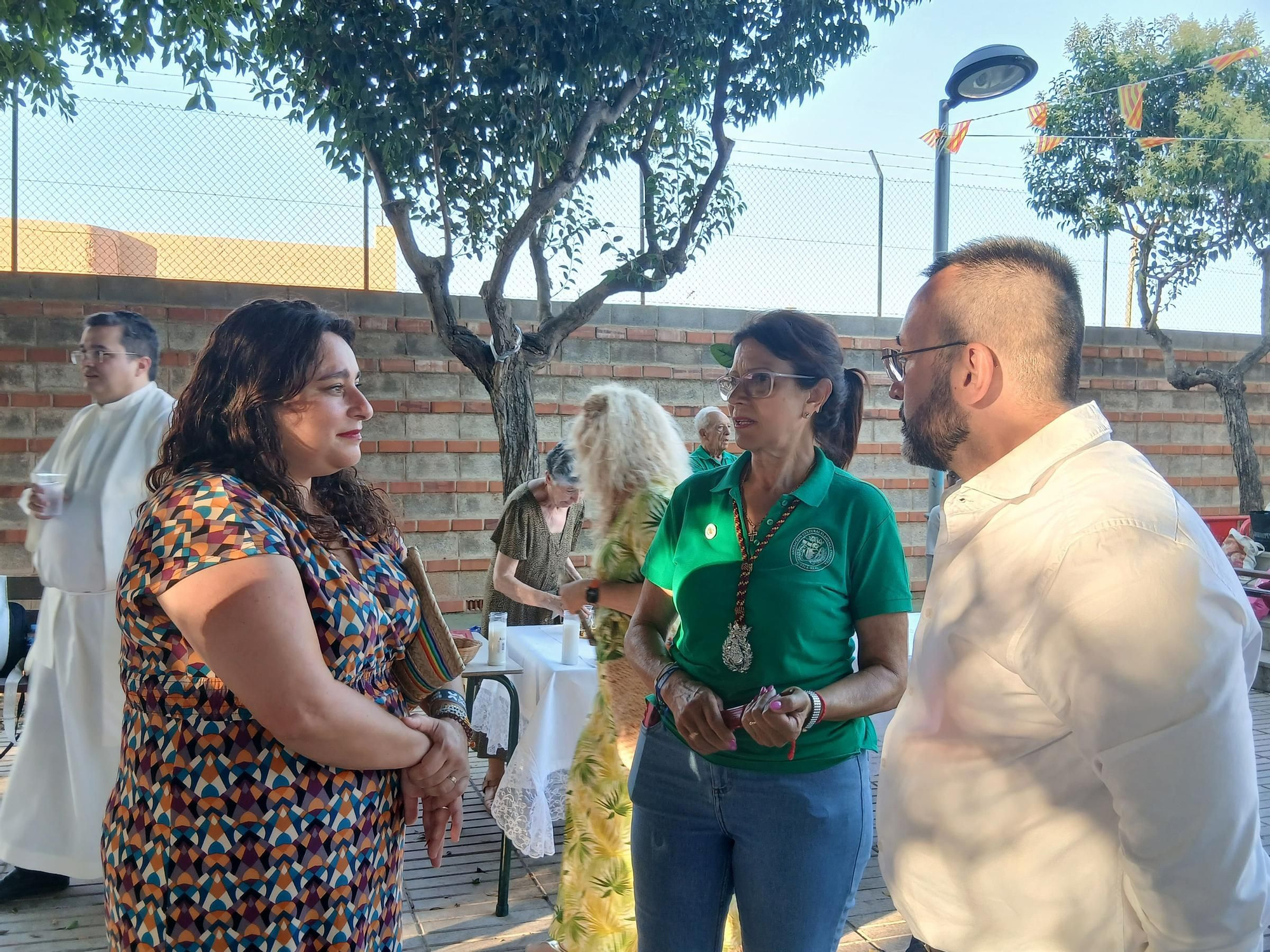 Misa y procesión en las fiestas del barrio El Progreso en Vila-real