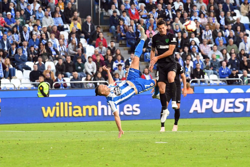 El Málaga CF consigue un trabajado punto en su visita a Riazor que pudo acabar en victoria pero también en derrota