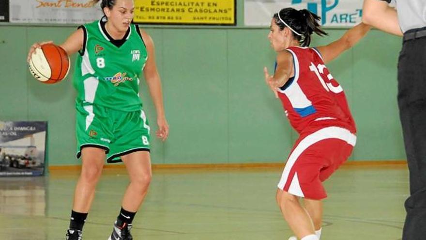 Mariona Teixidó va fer un bon partit i va aportar deu punts a l&#039;Asfe