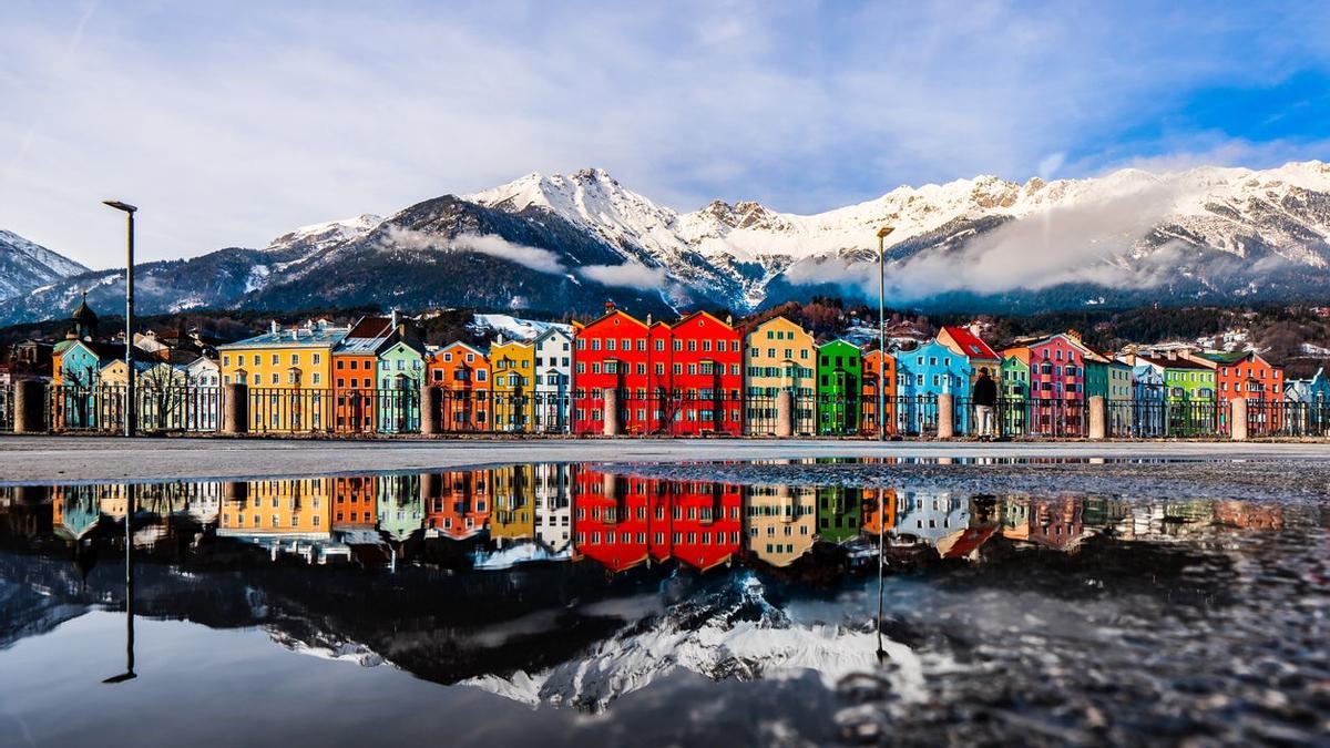 Capital de Tirol del Sur, Innsbruck.