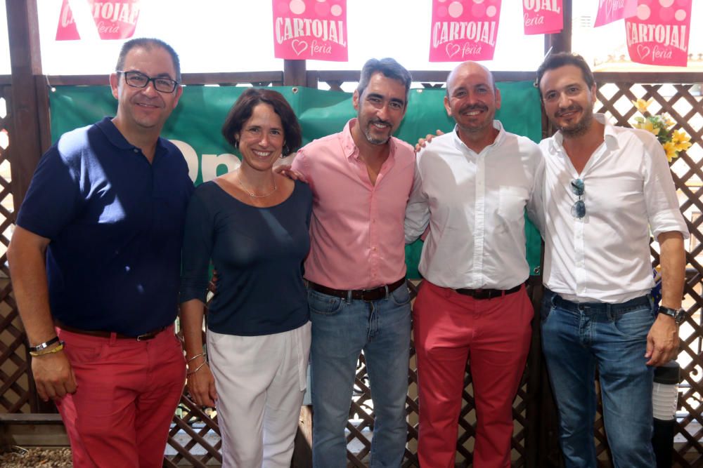 La terraza de La Opinión celebró este jueves su último día de Feria con muchos e ilustres personajes.