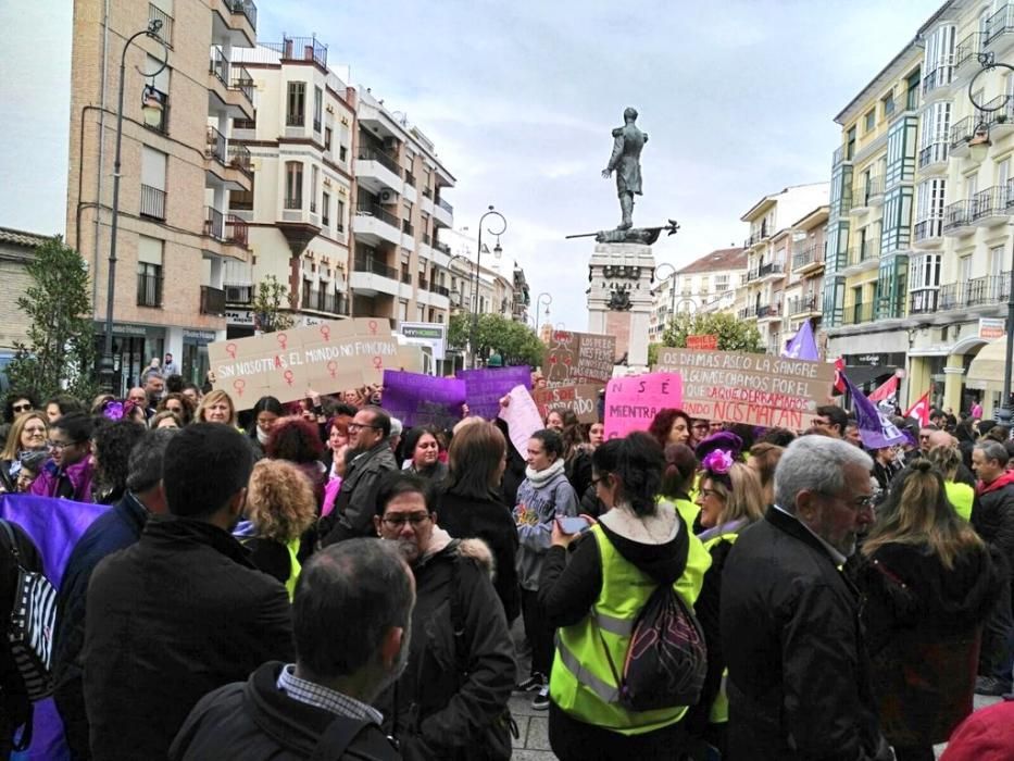 La movilización del 8-M en Antequera