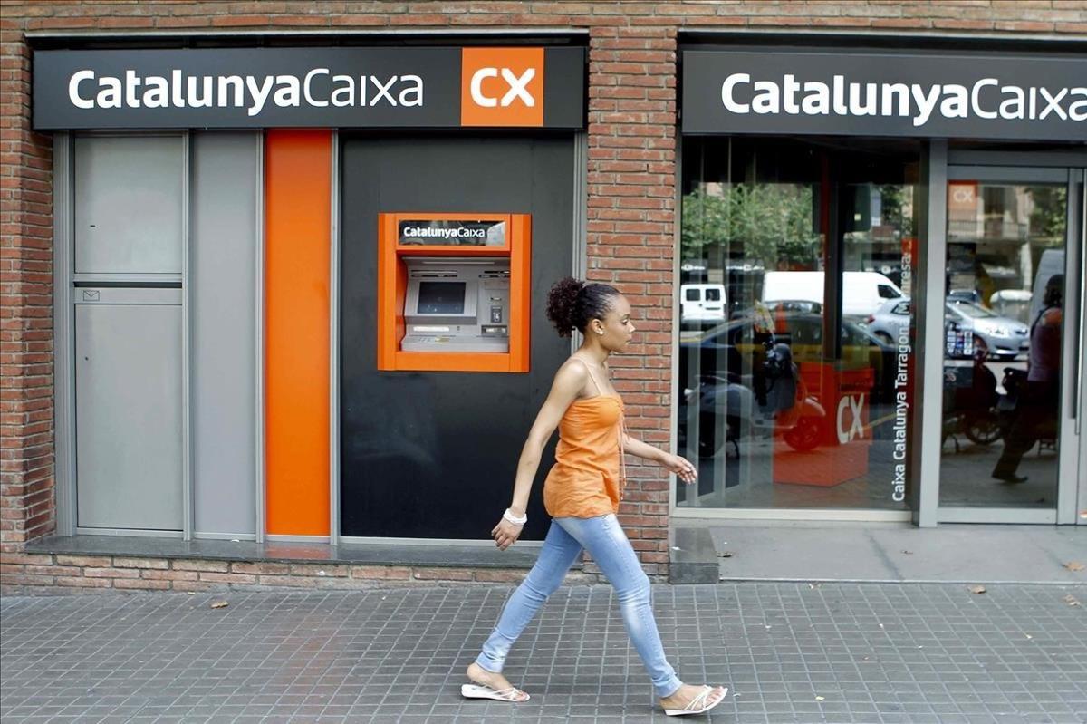 Oficina de CatalunyaCaixa. 