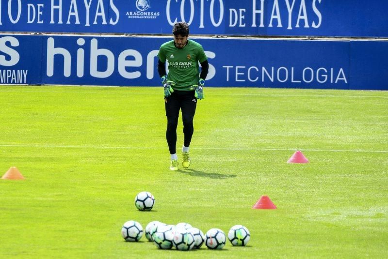 Entrenamiento del Real Zaragoza