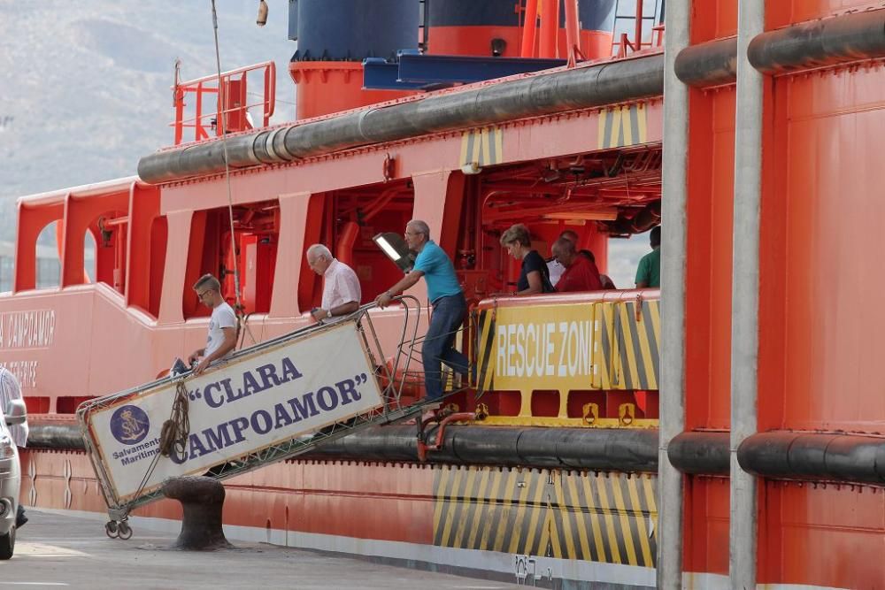 Visitas al buque Clara Campoamor