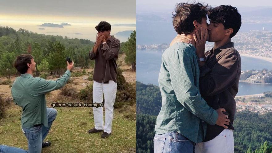 Carlos Peguer, de 'La Pija y la Quinqui', anuncia su boda: así fue la romántica pedida de mano en las Rías Baixas