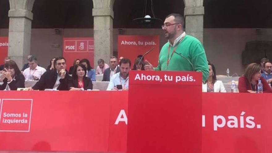 Adrián Barbón  ve a Iceta como &quot;el presidente de la concordia y el diálogo&quot; para Cataluña