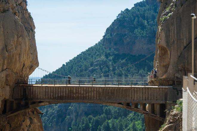 Balcón de cristal de Caminito del Rey Ardales, Málaga