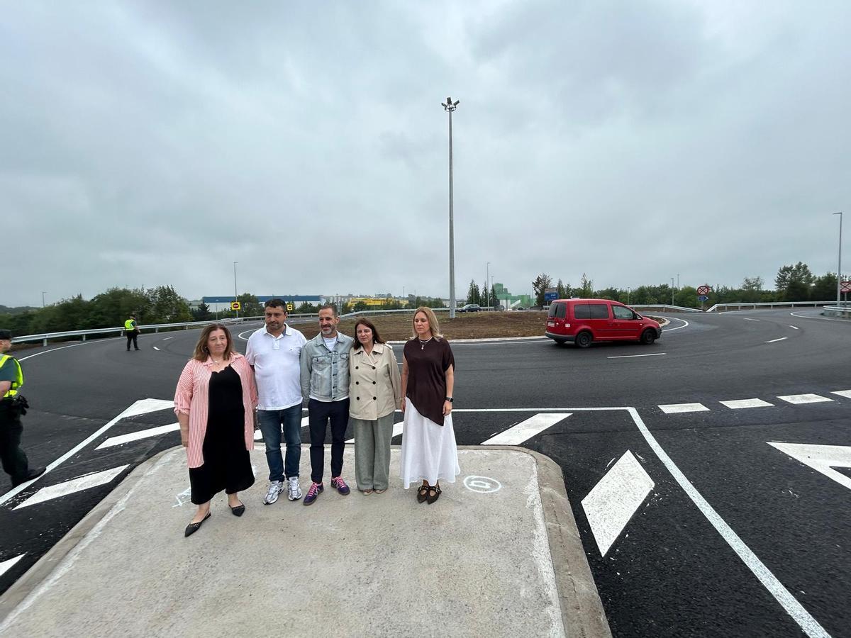 EN IMÁGENES: Inauguración de la nueva ronda de acceso a Parque Principado y vial de acceso directo desde Oviedo