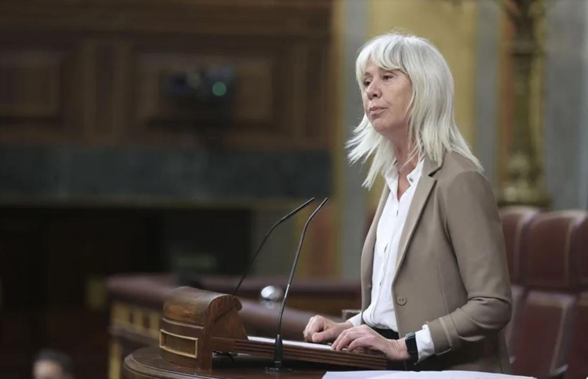 La diputada de Junts per Catalunya Marta Madrenas.