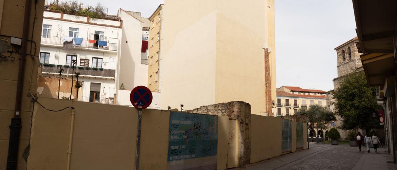 Vista parcial de los inmuebles adquiridos por UFC para la operación del nuevo edificio municipal.