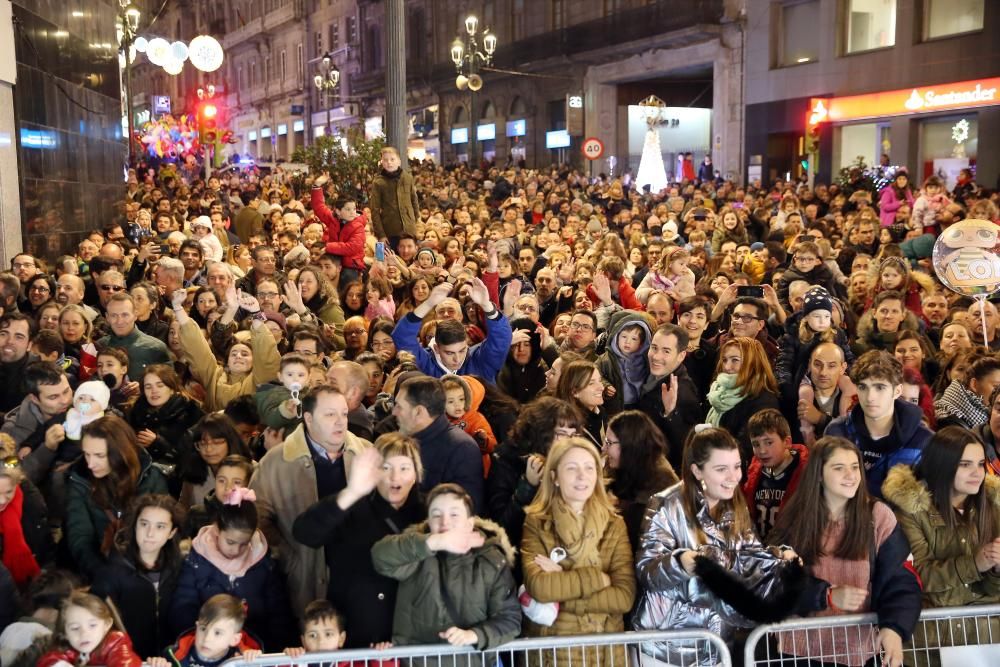 Las imágenes de la Cabalgata de Reyes de Vigo 2019