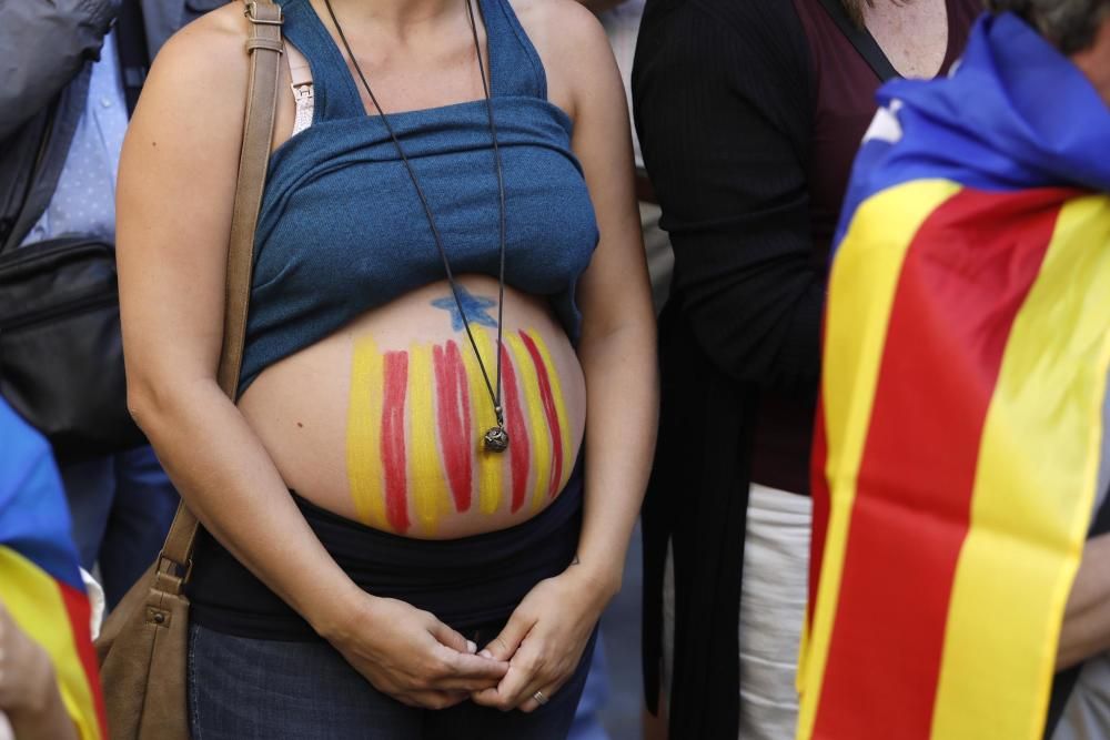 La Diada de l'11 de setembre a les comarques gironines