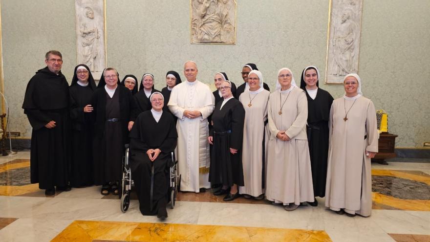 El nuevo Papa recibe en audiencia privada en el Vaticano a un grupo de monjas de Castellón: &quot;Nos atendió con la sencillez de un hermano&quot;