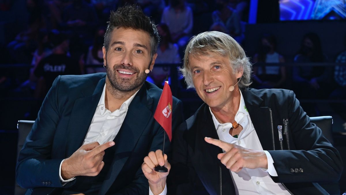 Dani Martínez y Jesús Calleja en la primera semifinal de 'Got Talent'