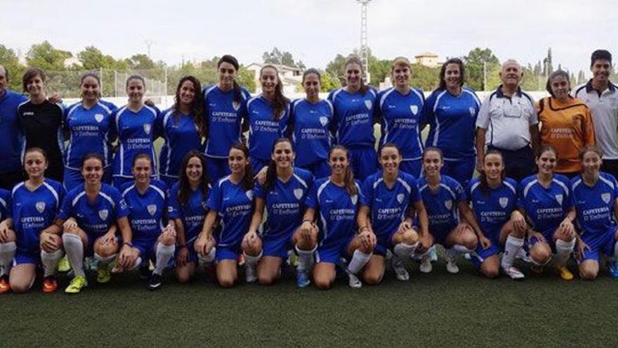 Una imagen de una plantilla del Crevillente Femenino CF