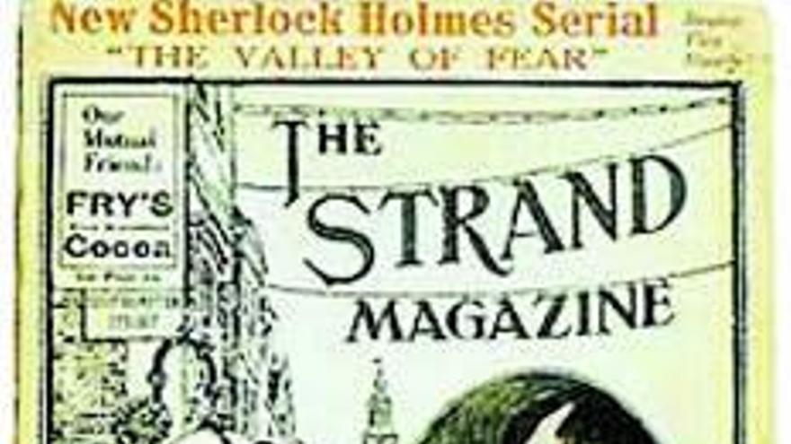 Portada de ‘Strand Magazine’, la revista que popularizó los relatos de Sherlock Holmes.