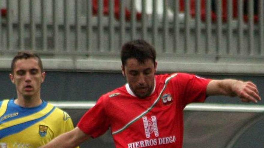 Martín, en un partido de la pasada temporada. // Bernabé