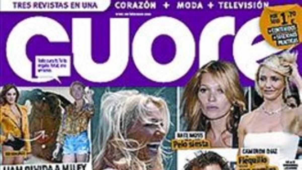 'Cuore' 'peina' a las estrellas con los pelos descuidados.