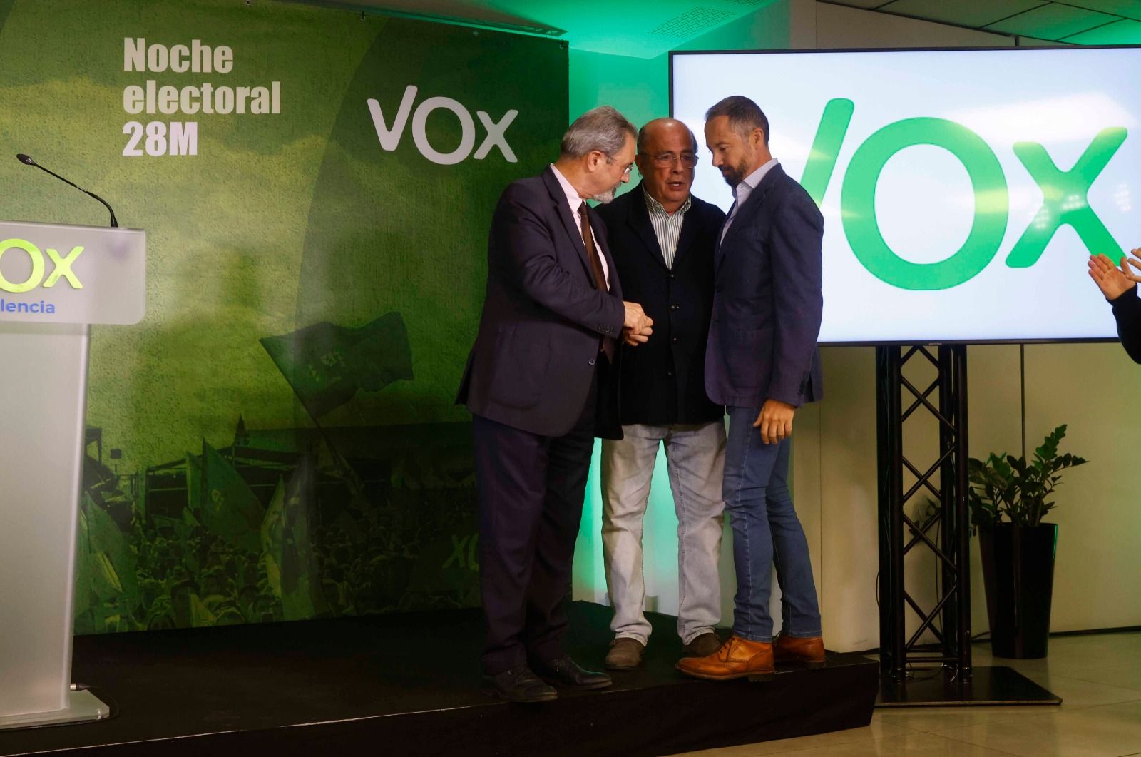 Juan Manuel Badenas comparece en la sede de Vox