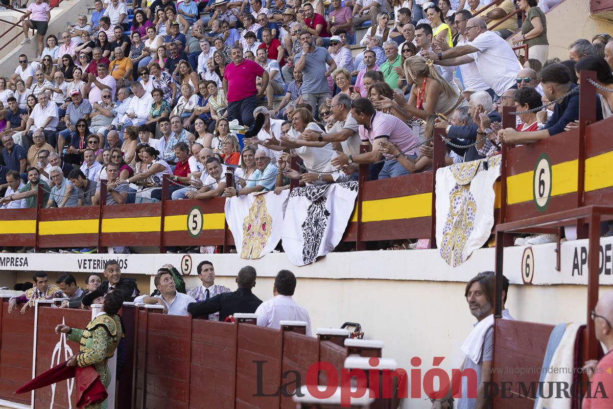 Corrida de toros en Abarán (El Fandi, Emilio de Justo, El Payo)
