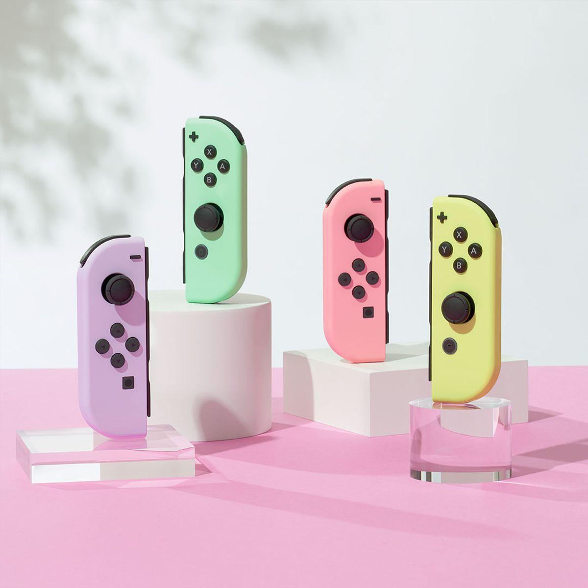 Nuevos mandos Joy-Con en tonos pastel para Nintendo Switch