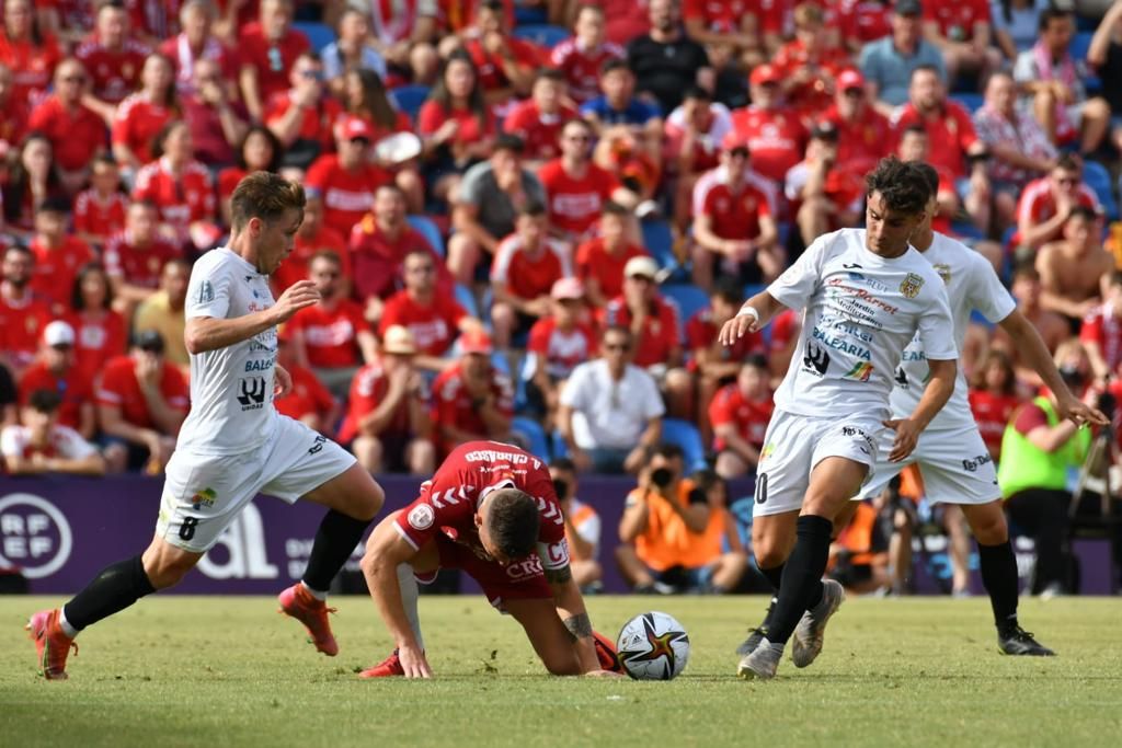 Las imágenes de la final del 'play off' de ascenso a Primera RFEF entre la Peña Deportiva y el Real Murcia