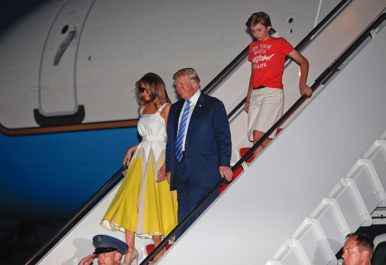 Melania Trump y su Delpozo