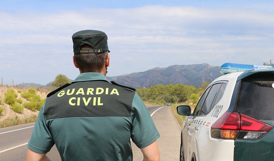 Un agente de la Guardia Civil.