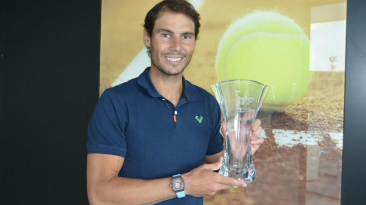 Rafa Nadal ya tiene su quinto trofeo ATP Stefan Edberg
