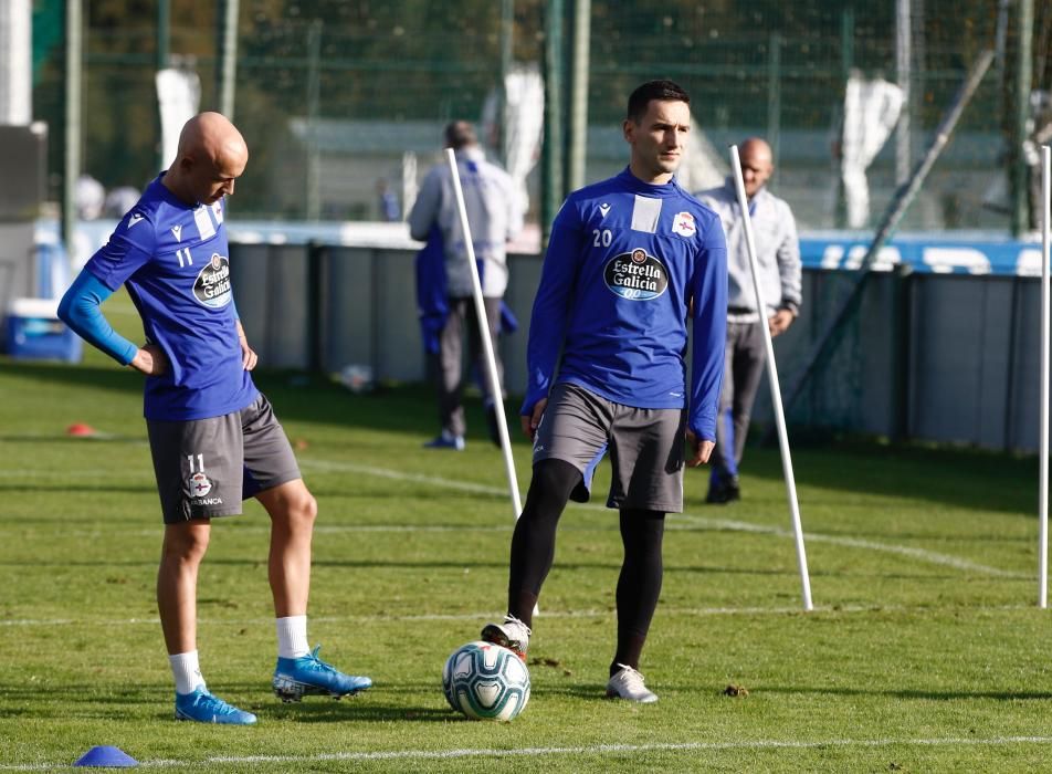 Sesión antes del Lugo-Dépor