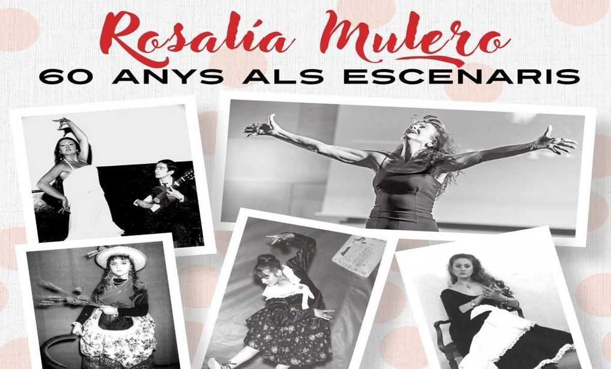 Santa Coloma acull l’exposició ‘Rosalía Mulero. 60 anys als escenaris’