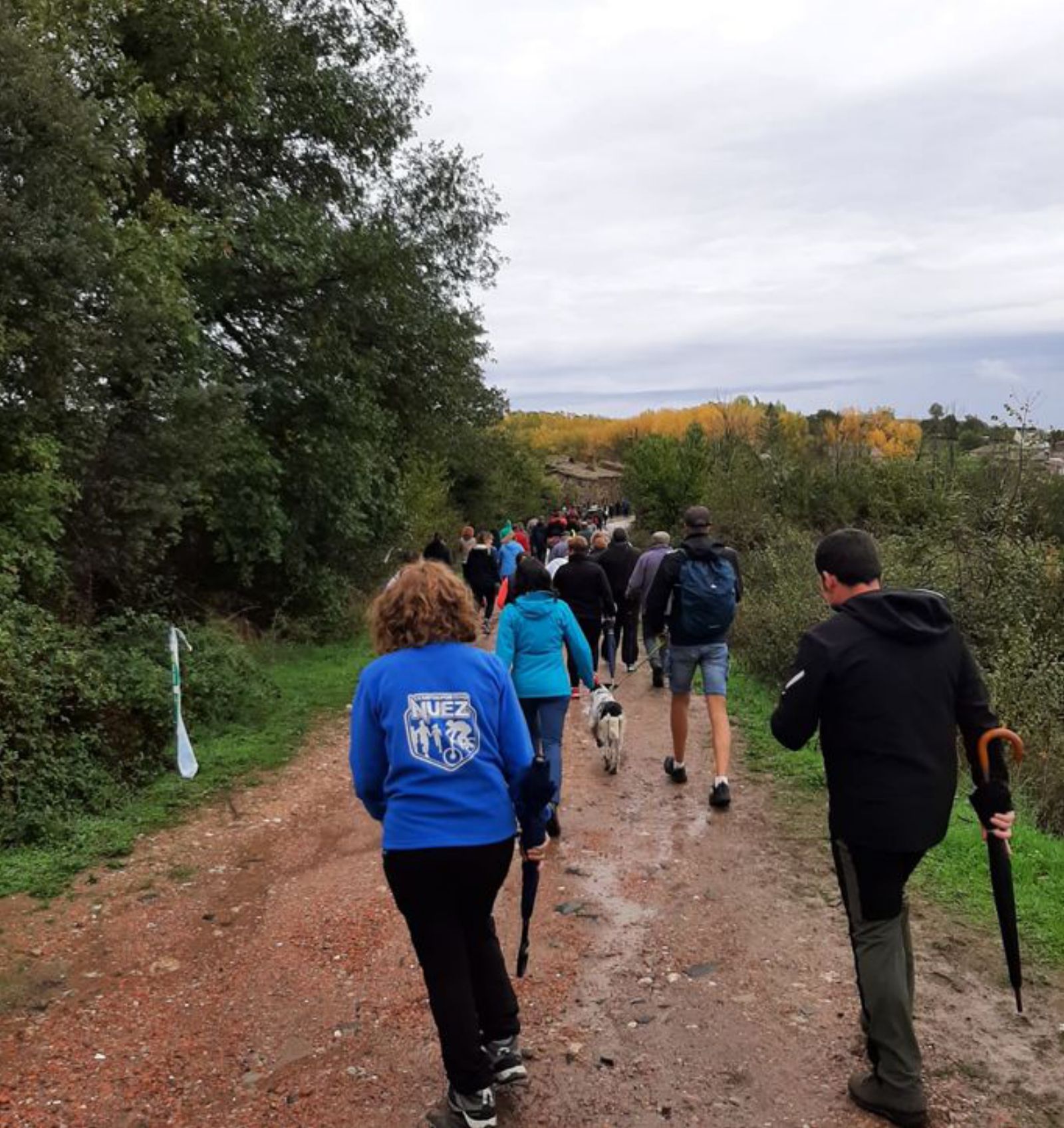 Andarines en el VI Cross de la Castaña. | J. L. B. L.