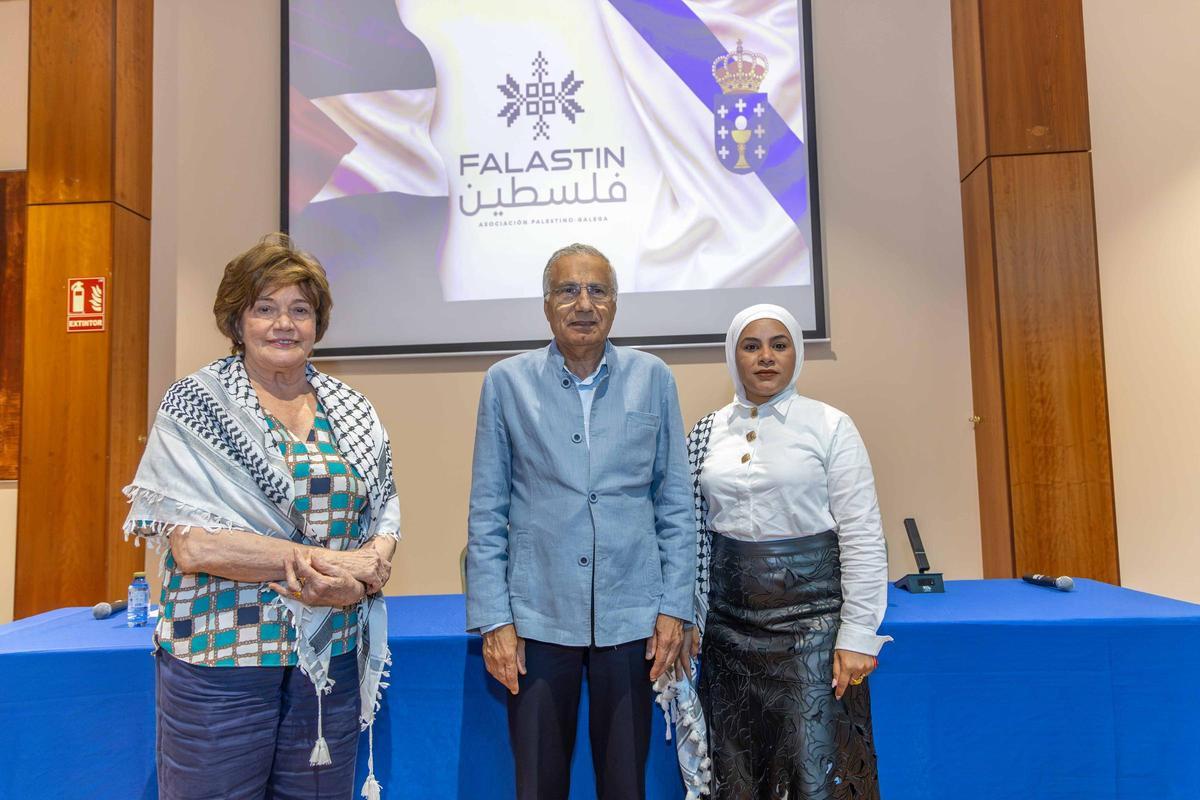 Parte de la junta directiva de Falastin