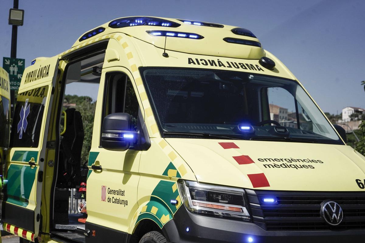 Presentació dels nous models d'ambulàncies a Manresa