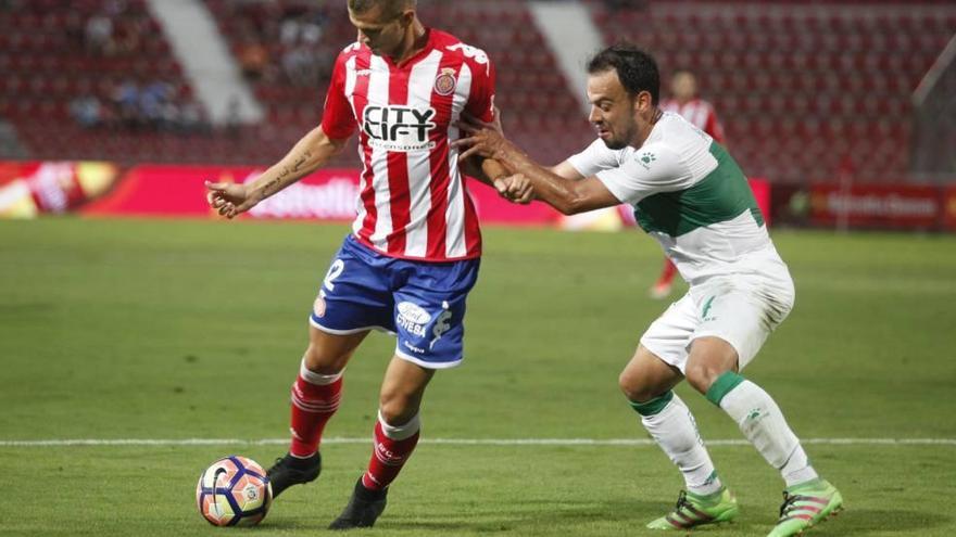 Samuele Longo, en un partido ante el Elche.