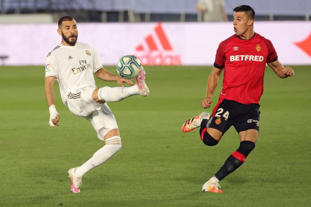 El Mallorca da la cara ante el Real Madrid en el debut de Luka Romero