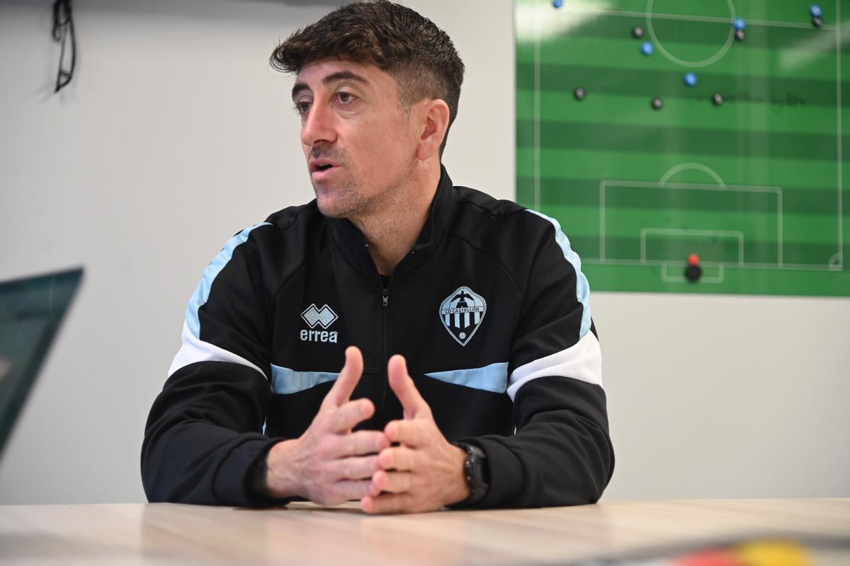 Pablo Hernández, durante la entrevista.