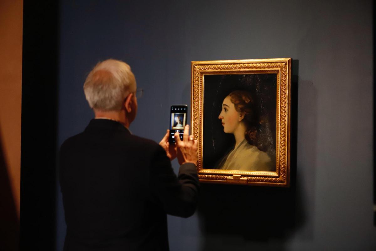 Detalle del óleo que Goya pintó en 1783.